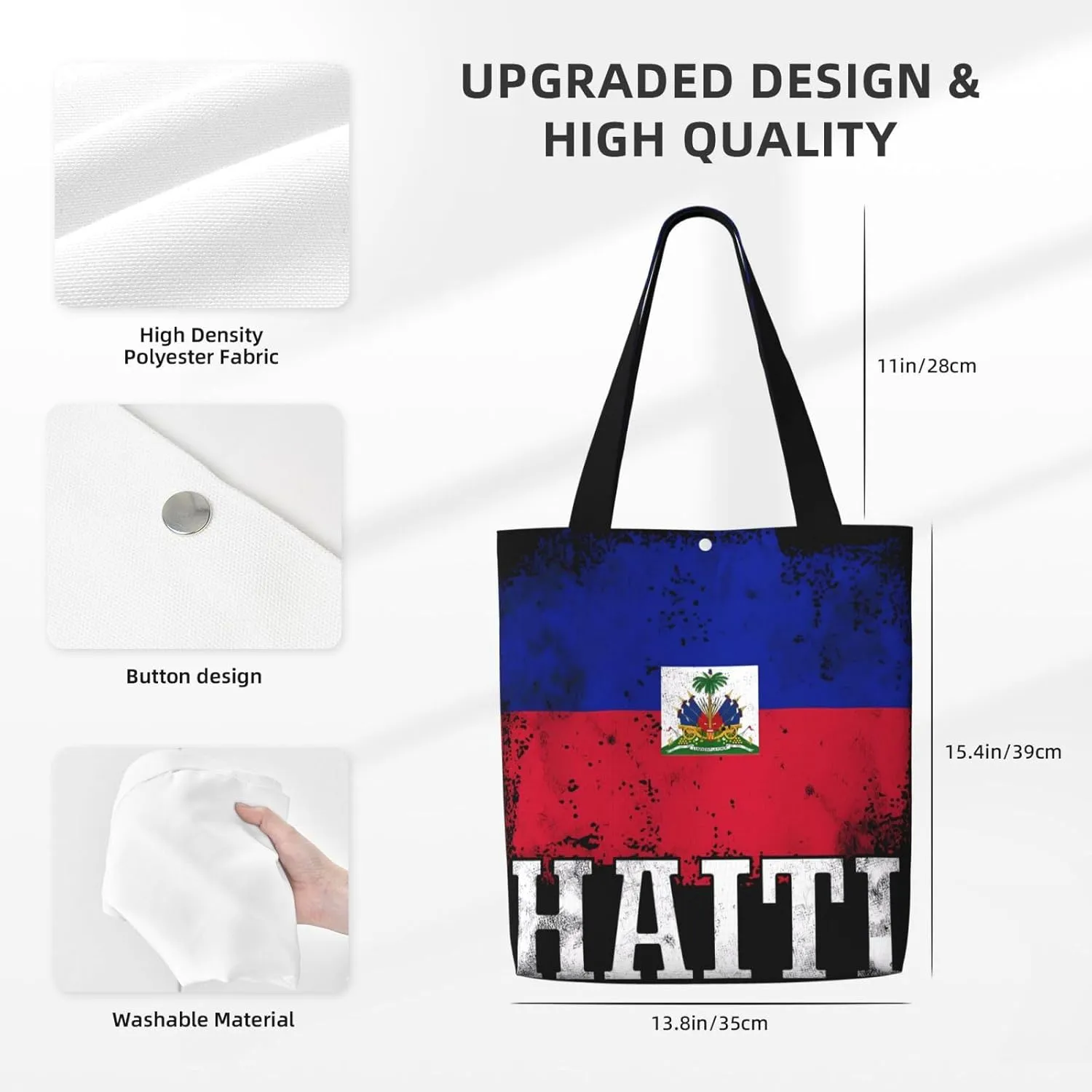 Italian American Flag Proud Italy Canvas Totes Bag Shoulder Bags Shopping Crossbody Work Bag 13.8 X 15.4 inch