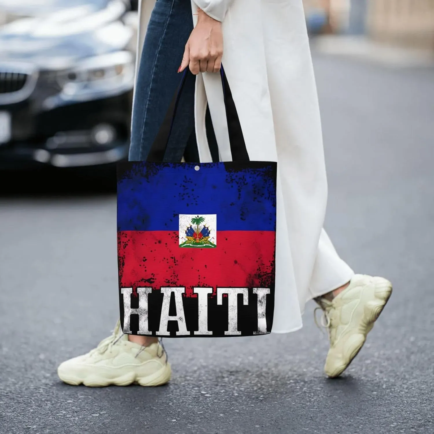 Italian American Flag Proud Italy Canvas Totes Bag Shoulder Bags Shopping Crossbody Work Bag 13.8 X 15.4 inch