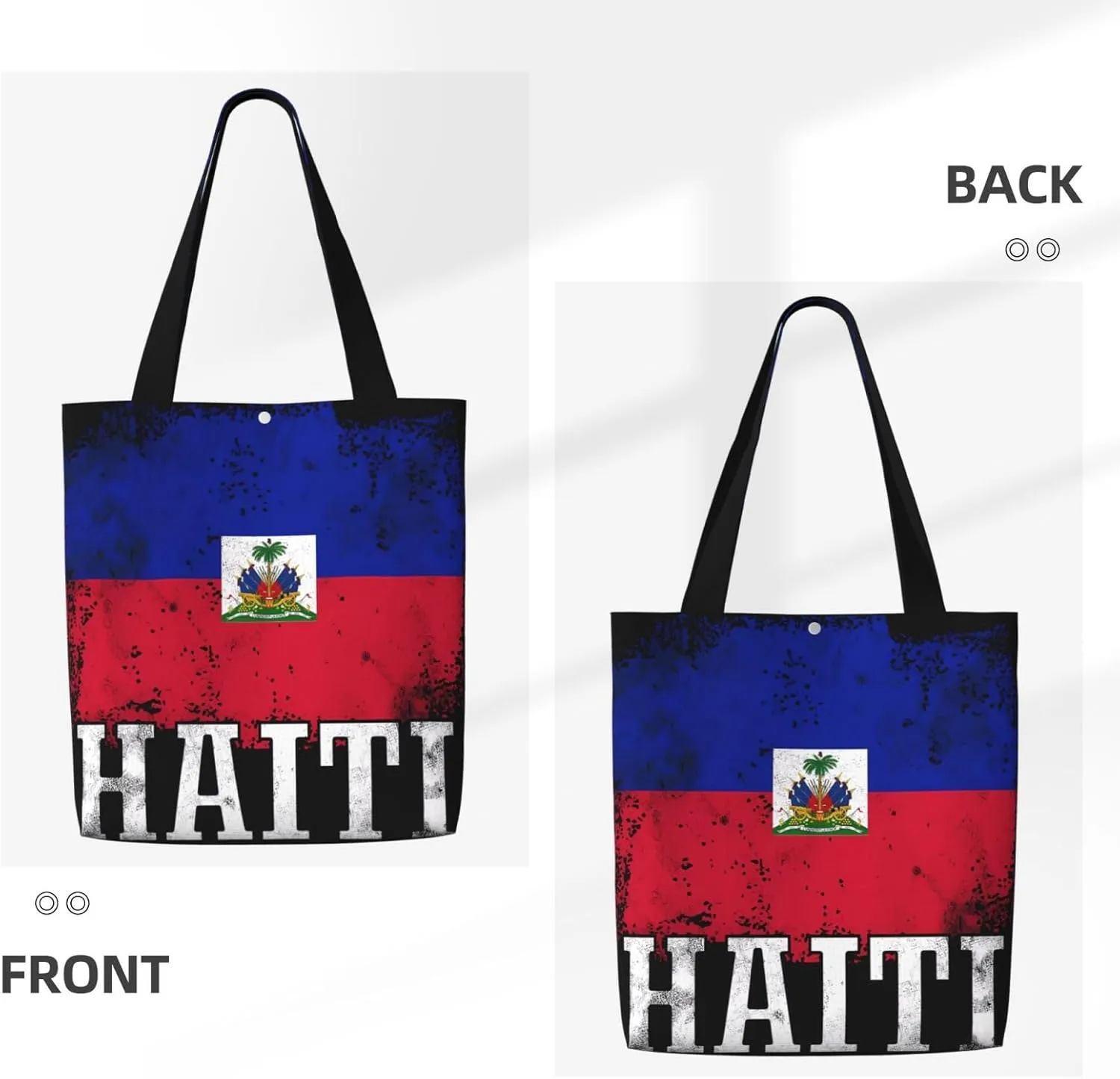 Italian American Flag Proud Italy Canvas Totes Bag Shoulder Bags Shopping Crossbody Work Bag 13.8 X 15.4 inch
