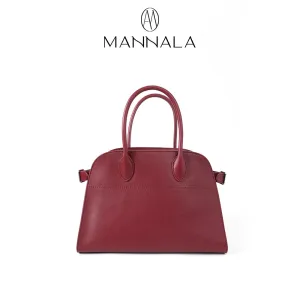 Italian Cowhide Elegant Handbag