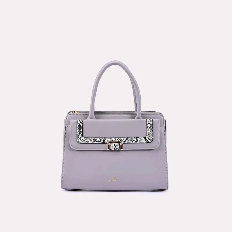 Juno Gray Casual Hand Bags 0331037
