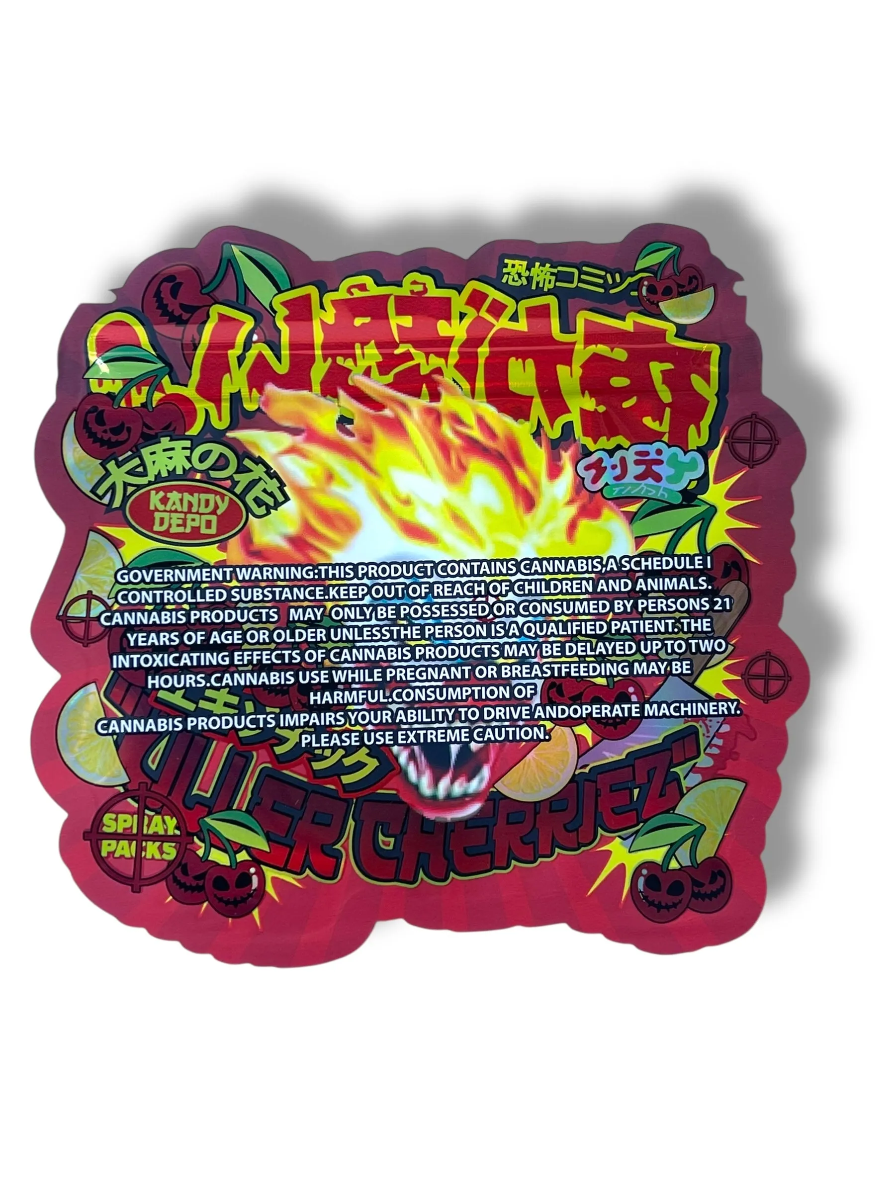 Kandy Depo Killer Cherry Mylar Bag 3.5 Grams