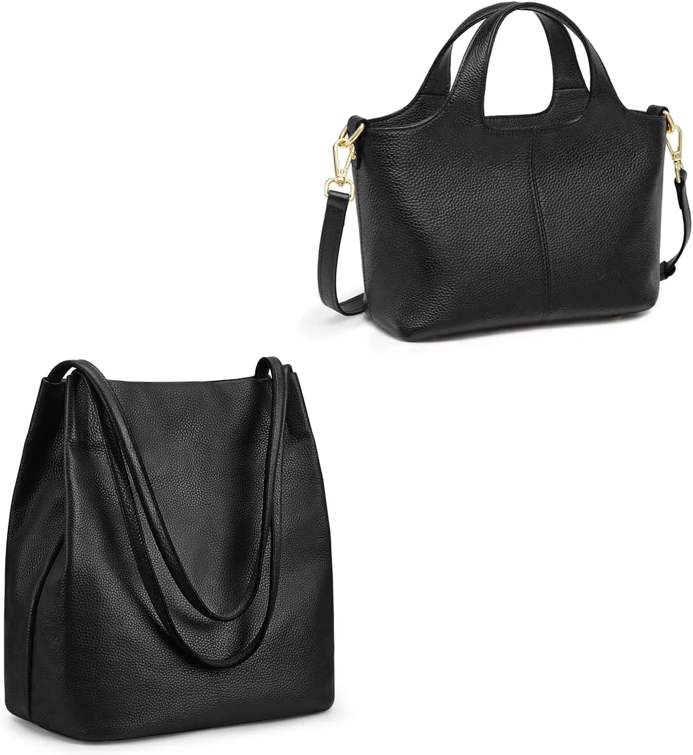 Kattee Women Soft Genuine Leather Totes Shoulder Bag Purses and Handbags
