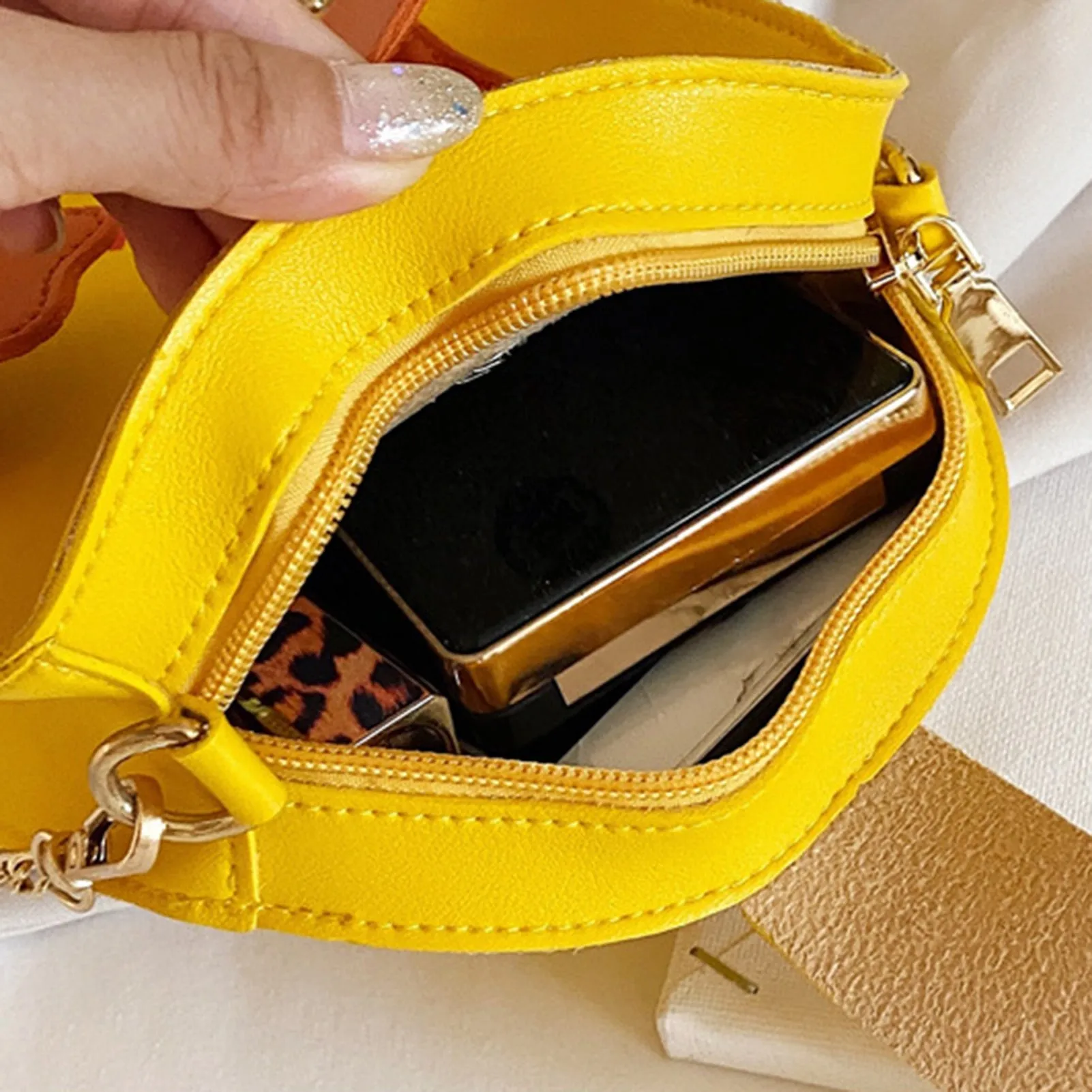Kawaii Cartoon Duck Shoulder Bag