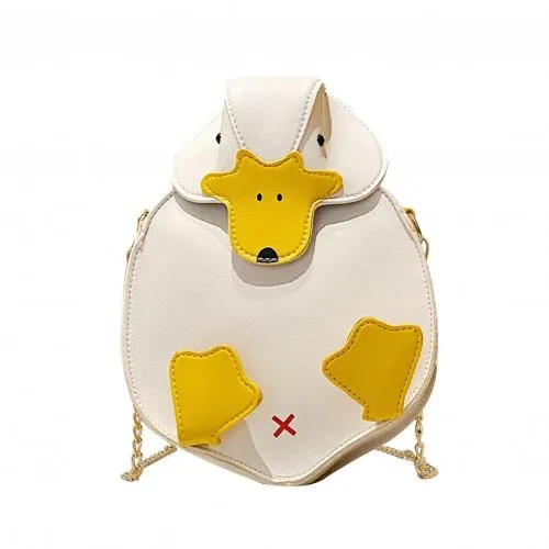 Kawaii Cartoon Duck Shoulder Bag