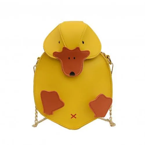 Kawaii Cartoon Duck Shoulder Bag