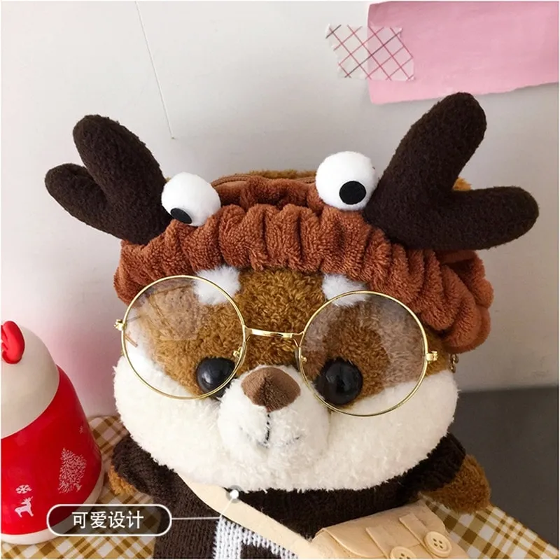 Kawaii Glasses Bear Messenger Bags