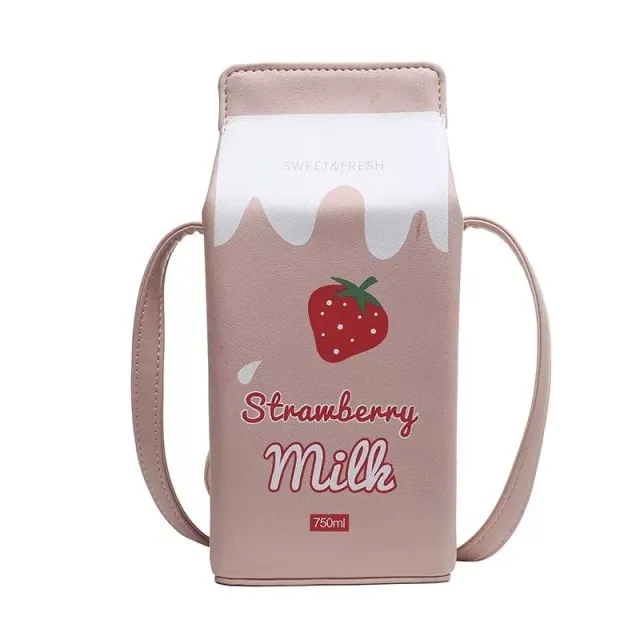 Kawaii Japanese Milk Shoulder Bag