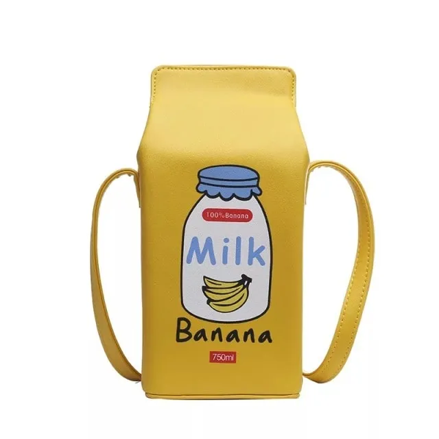 Kawaii Japanese Milk Shoulder Bag