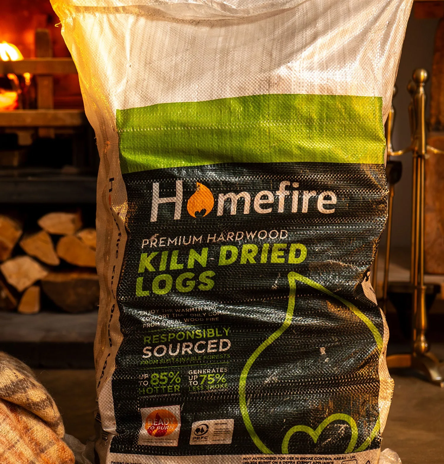 Kiln Dried Logs Subscribe & Save Bundle (10 x Handy Bags)