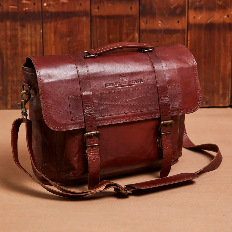 Kingsley Heath Touring Messenger Bag Tan