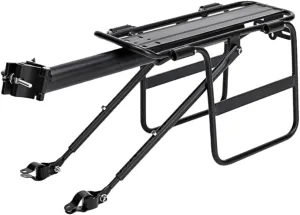 Kisangel 1pc Rear Rack for Cargo Holder Luggage Rack Fits Types for Carrying Books Bags and Food