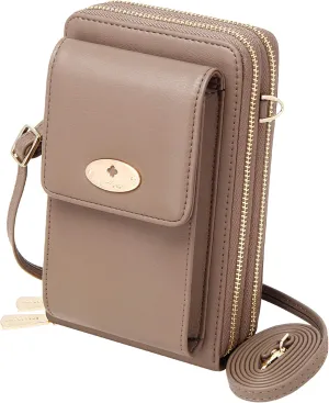 KUKOO Small Crossbody Bag Cell Phone Purse Wallet with Credit Card Slots for Women