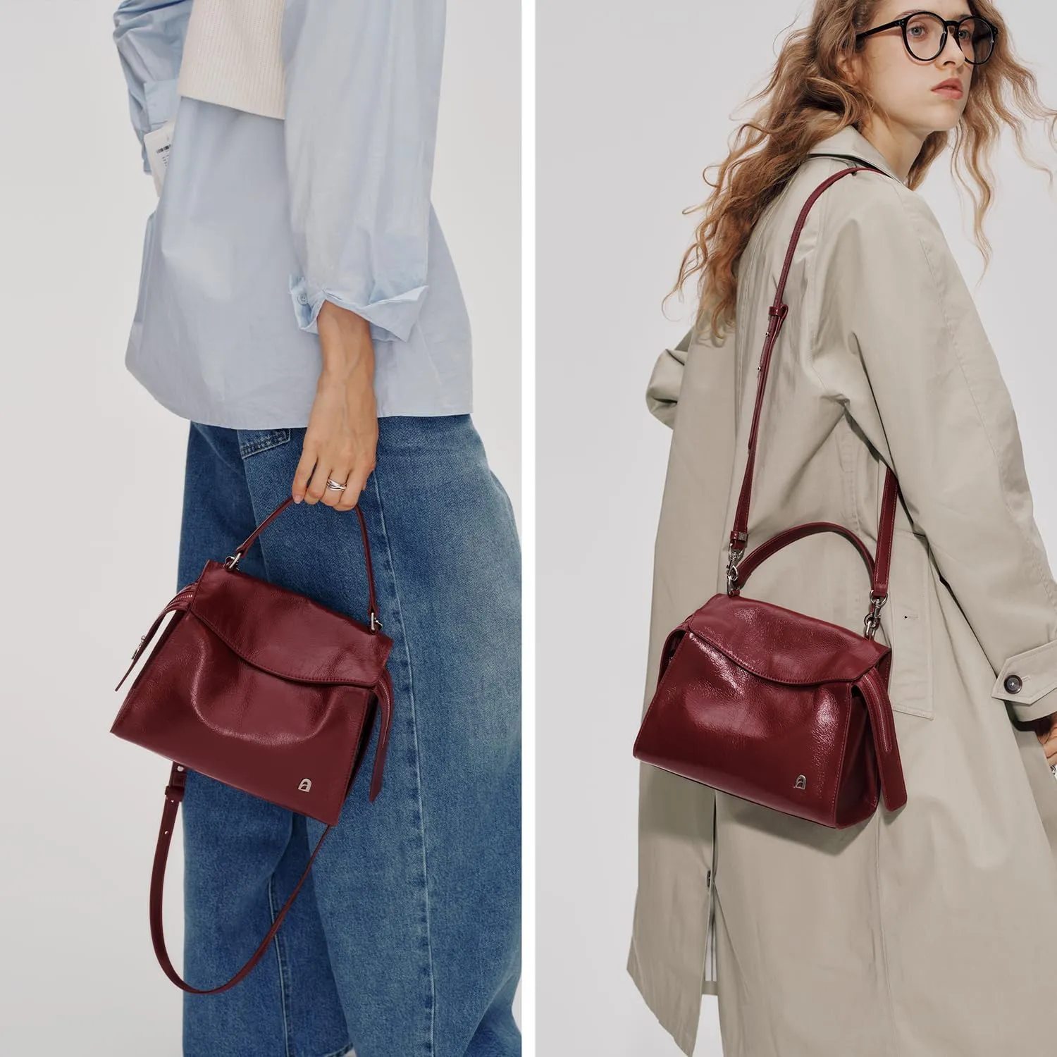 LA FESTIN Small Purse Leather Bags For Women: Shoulder Handbags Crossbody Bag