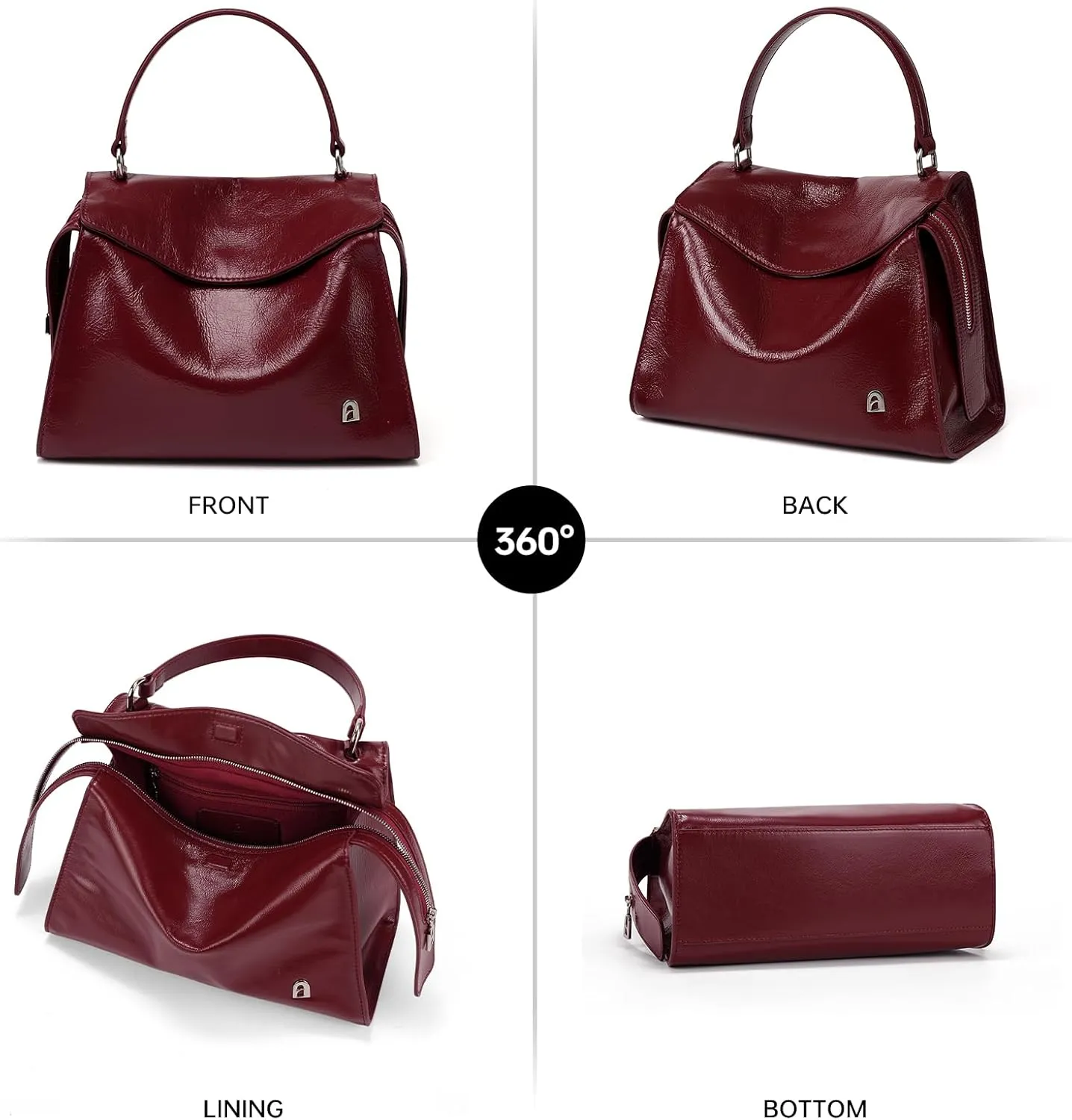 LA FESTIN Small Purse Leather Bags For Women: Shoulder Handbags Crossbody Bag