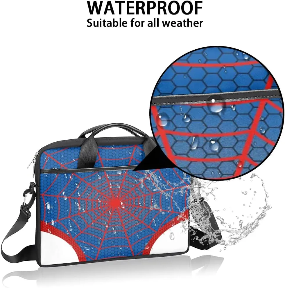 Laptop Bag for Women Men, 15.6 inch Messenger Shoulder Bags, Water Resistant Computer Bag Sleeve