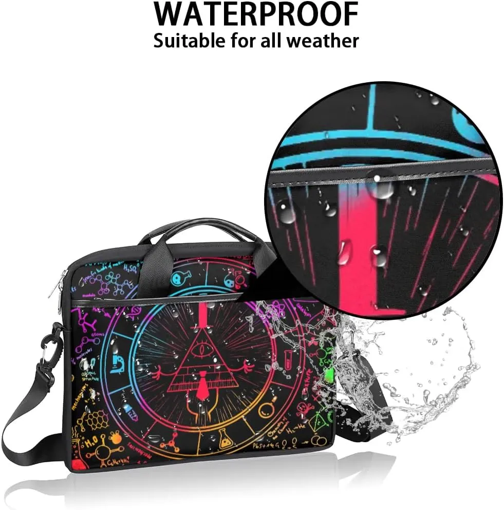 Laptop Bag for Women Men, 15.6 inch Messenger Shoulder Bags, Water Resistant Computer Bag Sleeve