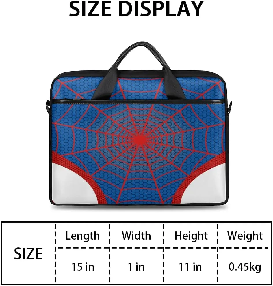Laptop Bag for Women Men, 15.6 inch Messenger Shoulder Bags, Water Resistant Computer Bag Sleeve
