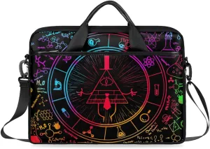 Laptop Bag for Women Men, 15.6 inch Messenger Shoulder Bags, Water Resistant Computer Bag Sleeve