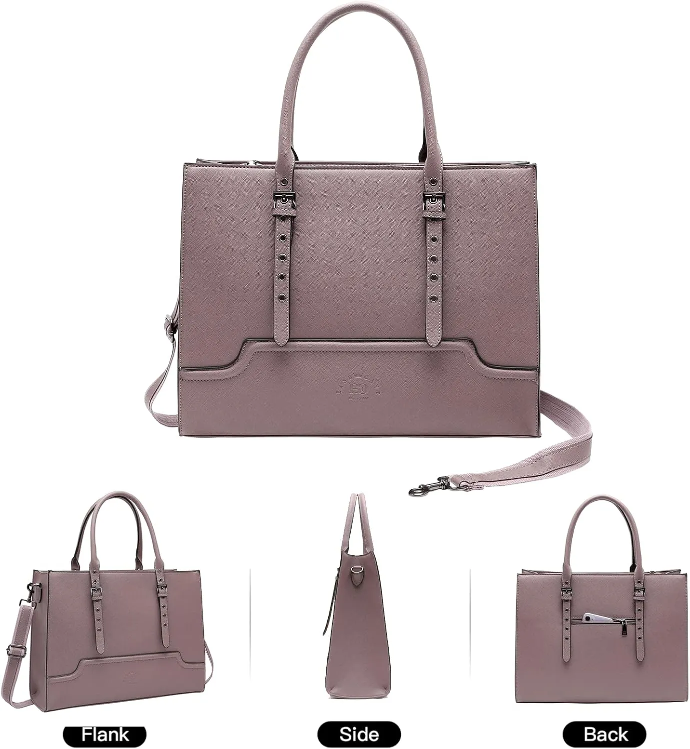 Laptop Bag for Women,15.6 17 Inch Tote Bag,Ideal Gifts for Women,Work Bag,Teacher Bag,Graduation Gifts for College