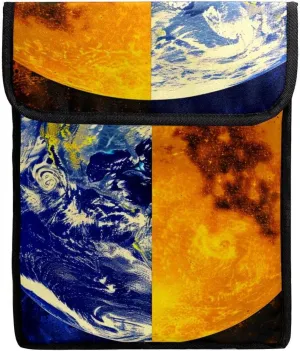 Laptop Bag for Women,Computer Bags for Women,for Laptop or Tablet,Yin Yang Gossip Abstract Earth