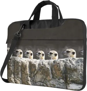 Laptop Bag Laptop Case 13 Inch Computer Bags Alert African Animals Printed Padded Sleeve Cover for Women Men