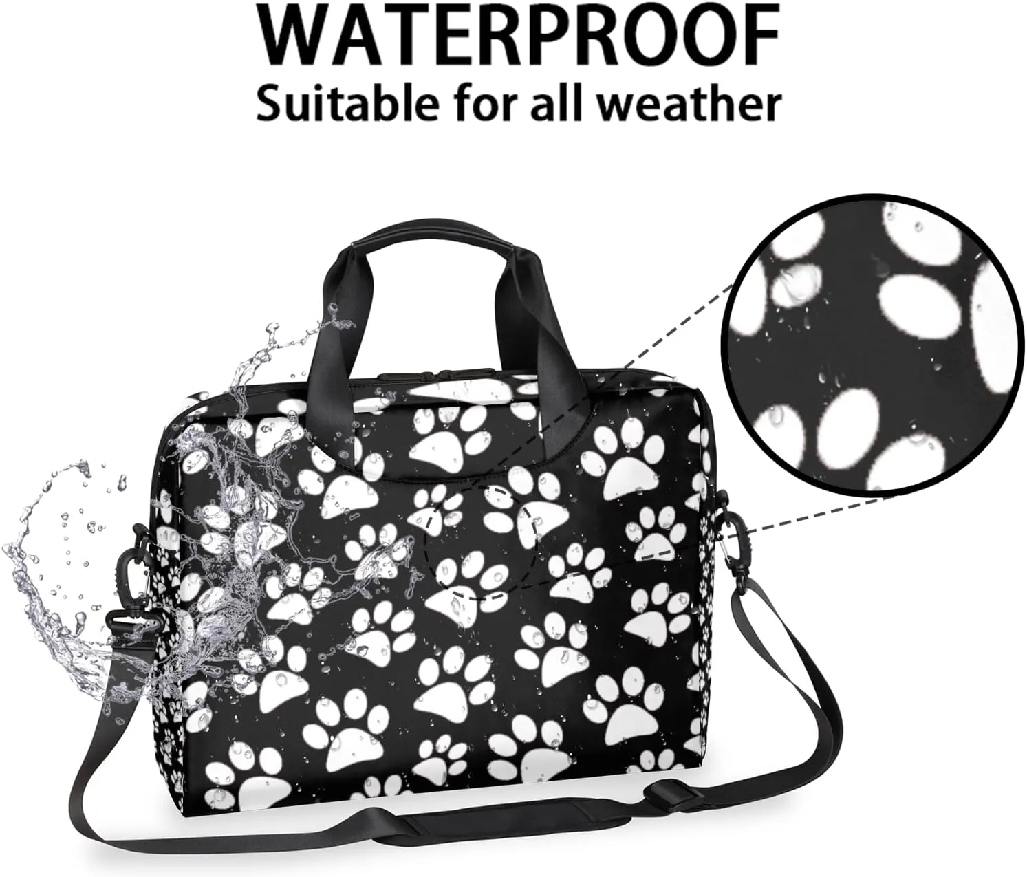 Laptop Shoulder Bag 14 15 15.6 inch Computer Travel Offices Work Briefcase Bags