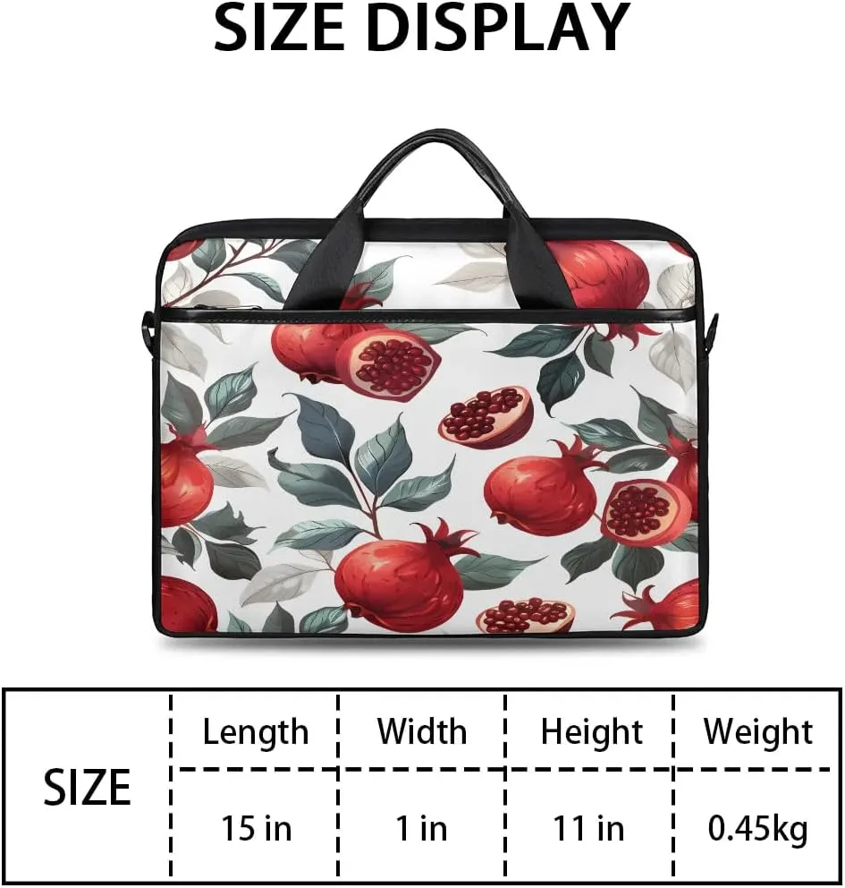 Laptop Shoulder Bag Computer Bag 13-15 Inches Laptop Carrying Case with Shoulder Strap for Women Men