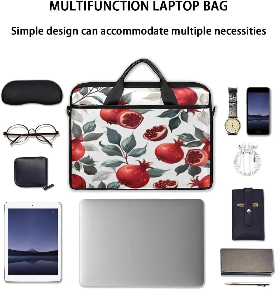 Laptop Shoulder Bag Computer Bag 13-15 Inches Laptop Carrying Case with Shoulder Strap for Women Men