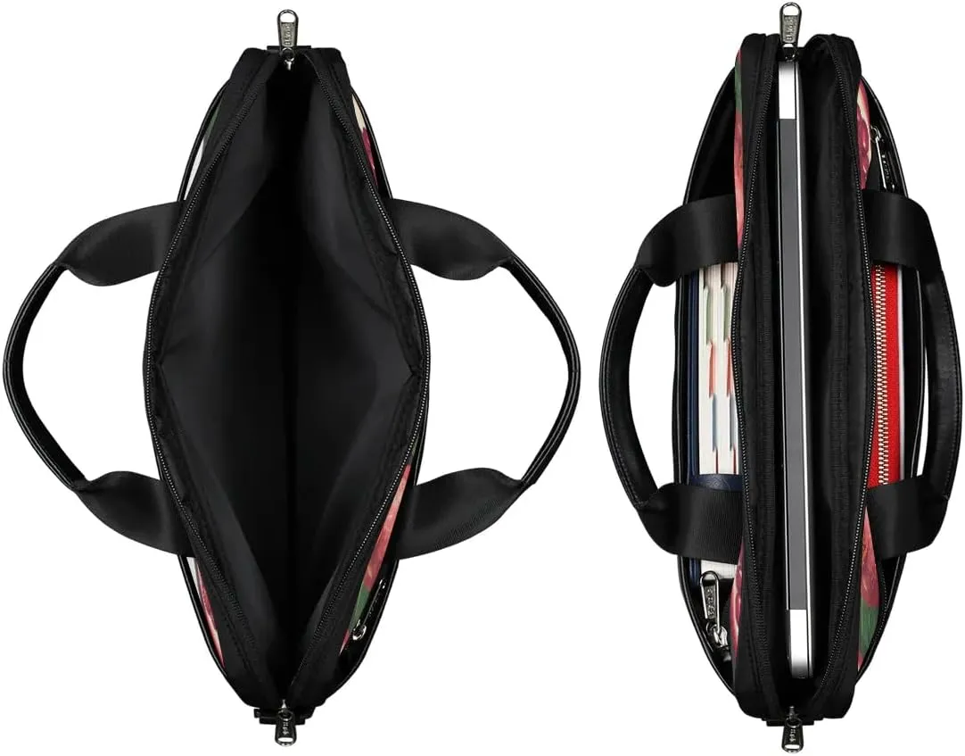 Laptop Shoulder Bag Computer Bag 13-15 Inches Laptop Carrying Case with Shoulder Strap for Women Men