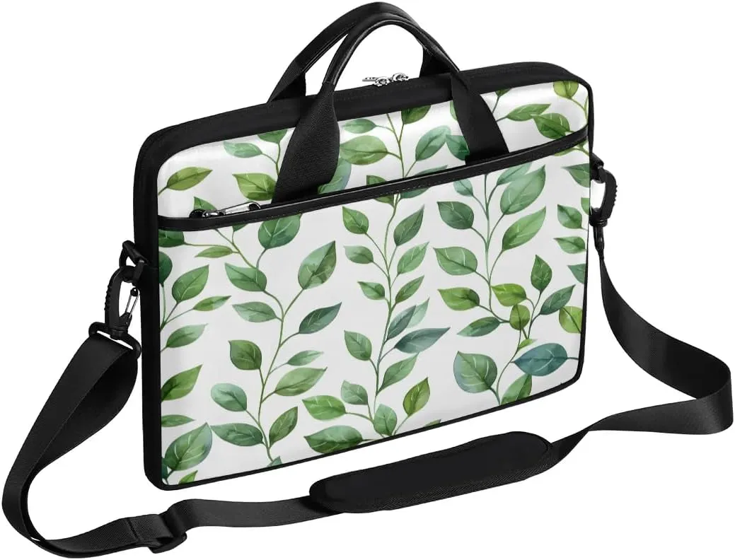 Laptop Shoulder Bag Computer Bag 13-15 Inches Laptop Carrying Case with Shoulder Strap for Women Men