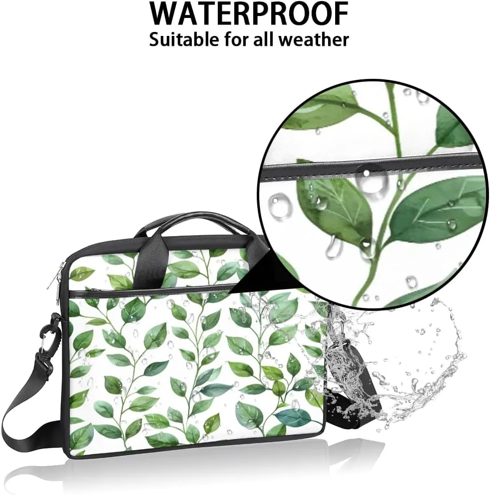 Laptop Shoulder Bag Computer Bag 13-15 Inches Laptop Carrying Case with Shoulder Strap for Women Men