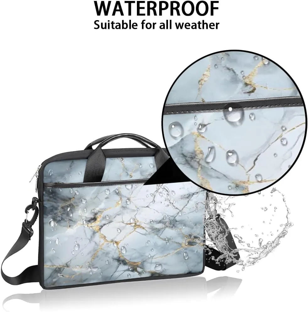Laptop Shoulder Bag Computer Bag 13-15 Inches Laptop Carrying Case with Shoulder Strap for Women Men
