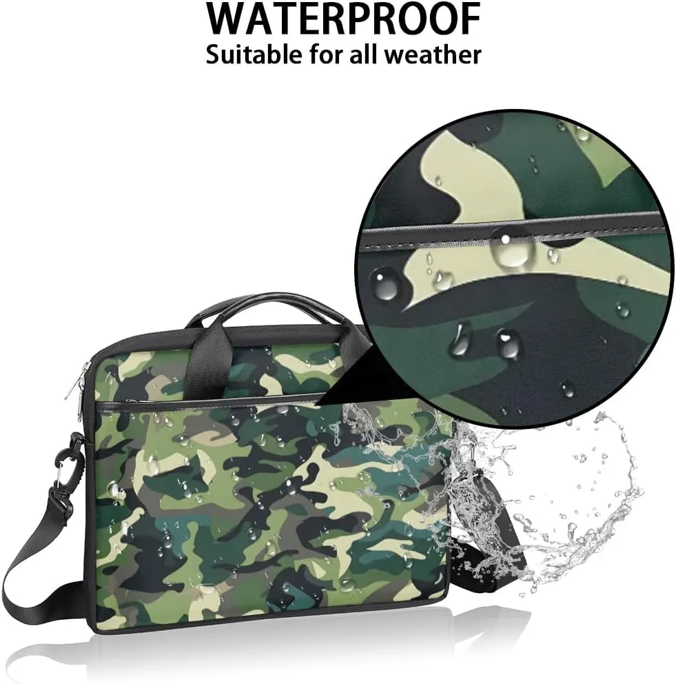 Laptop Shoulder Bag Computer Bag 13-15 Inches Laptop Carrying Case with Shoulder Strap for Women Men