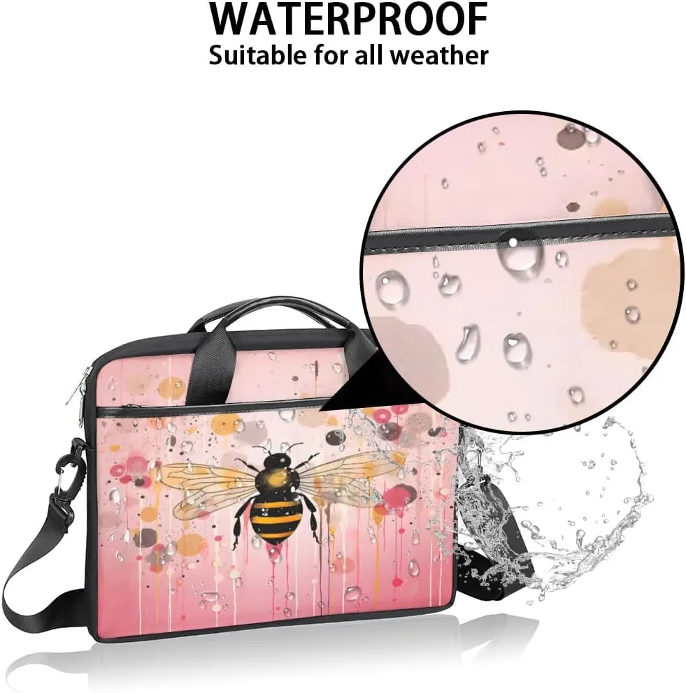 Laptop Shoulder Bag Computer Bag 13-15 Inches Laptop Carrying Case with Shoulder Strap for Women Men