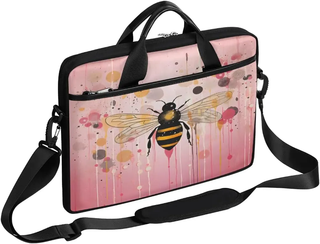 Laptop Shoulder Bag Computer Bag 13-15 Inches Laptop Carrying Case with Shoulder Strap for Women Men