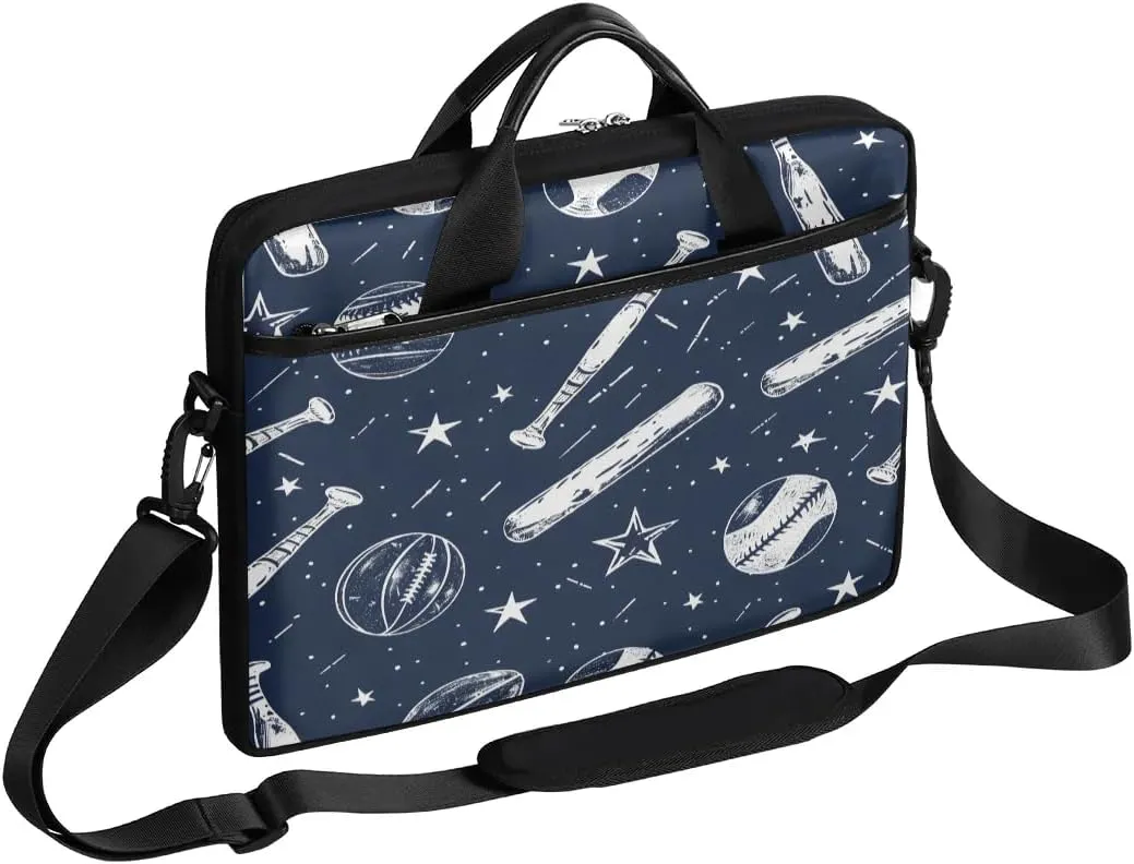 Laptop Shoulder Bag Computer Bag 13-15 Inches Laptop Carrying Case with Shoulder Strap for Women Men