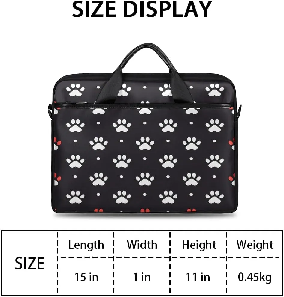 Laptop Shoulder Bag Computer Bag 13-15 Inches Laptop Carrying Case with Shoulder Strap for Women Men
