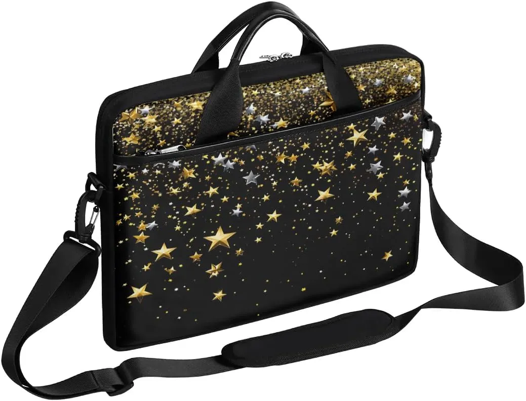 Laptop Shoulder Bag Computer Bag 13-15 Inches Laptop Carrying Case with Shoulder Strap for Women Men