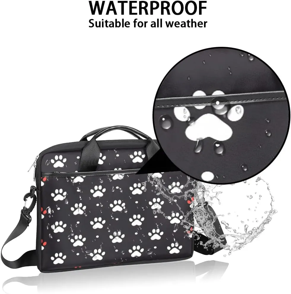 Laptop Shoulder Bag Computer Bag 13-15 Inches Laptop Carrying Case with Shoulder Strap for Women Men