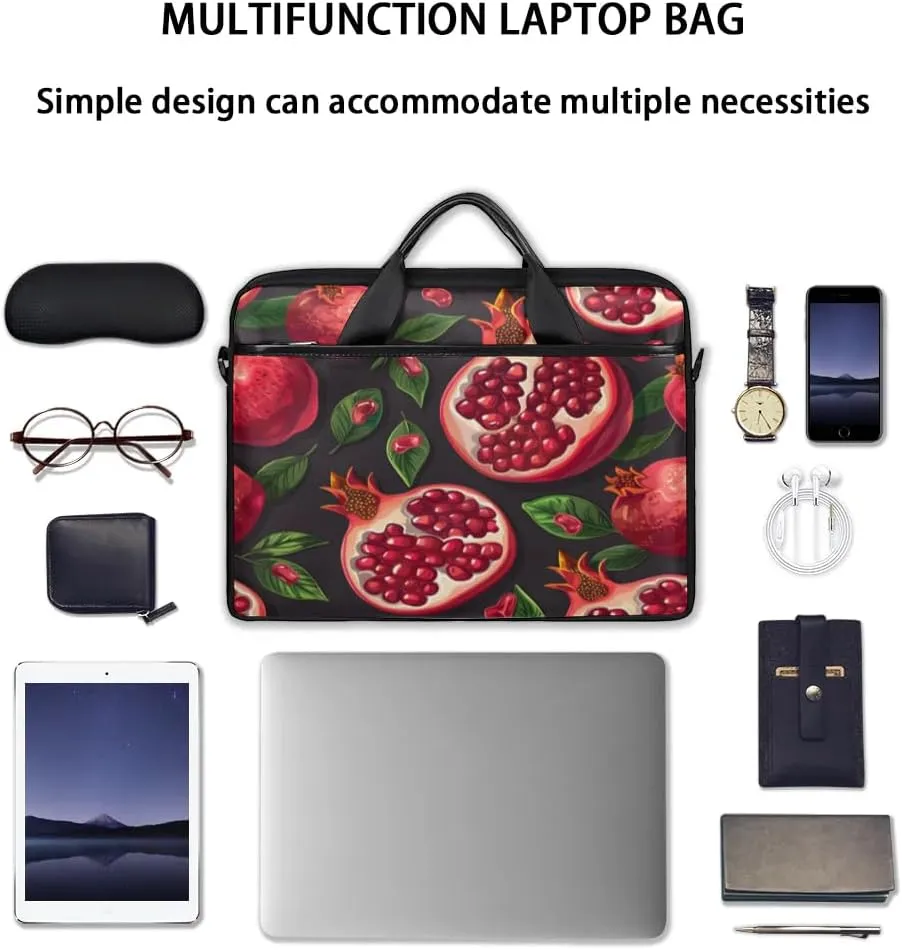 Laptop Shoulder Bag Computer Bag 13-15 Inches Laptop Carrying Case with Shoulder Strap for Women Men