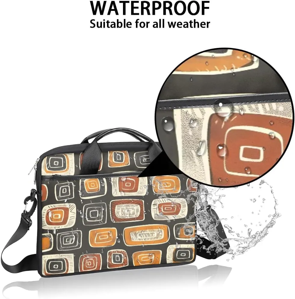 Laptop Shoulder Bag Computer Bag 13-15 Inches Laptop Carrying Case with Shoulder Strap for Women Men