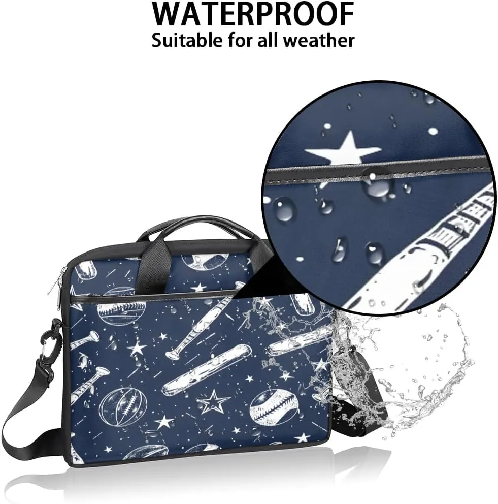 Laptop Shoulder Bag Computer Bag 13-15 Inches Laptop Carrying Case with Shoulder Strap for Women Men