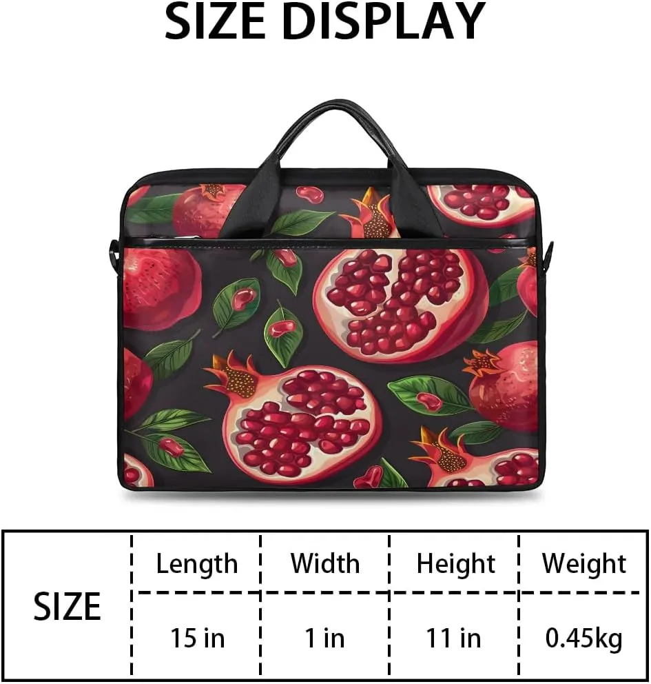 Laptop Shoulder Bag Computer Bag 13-15 Inches Laptop Carrying Case with Shoulder Strap for Women Men