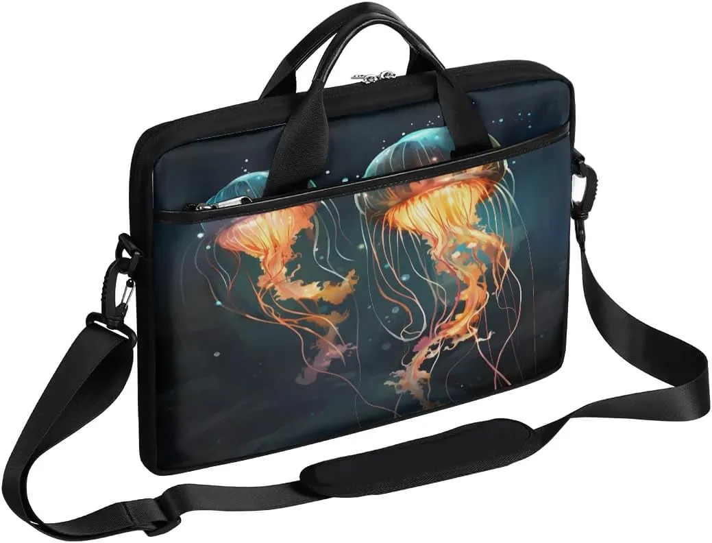 Laptop Shoulder Bag Computer Bag 13-15 Inches Laptop Carrying Case with Shoulder Strap for Women Men