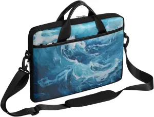 Laptop Shoulder Bag Computer Bag 13-15 Inches Laptop Carrying Case with Shoulder Strap for Women Men