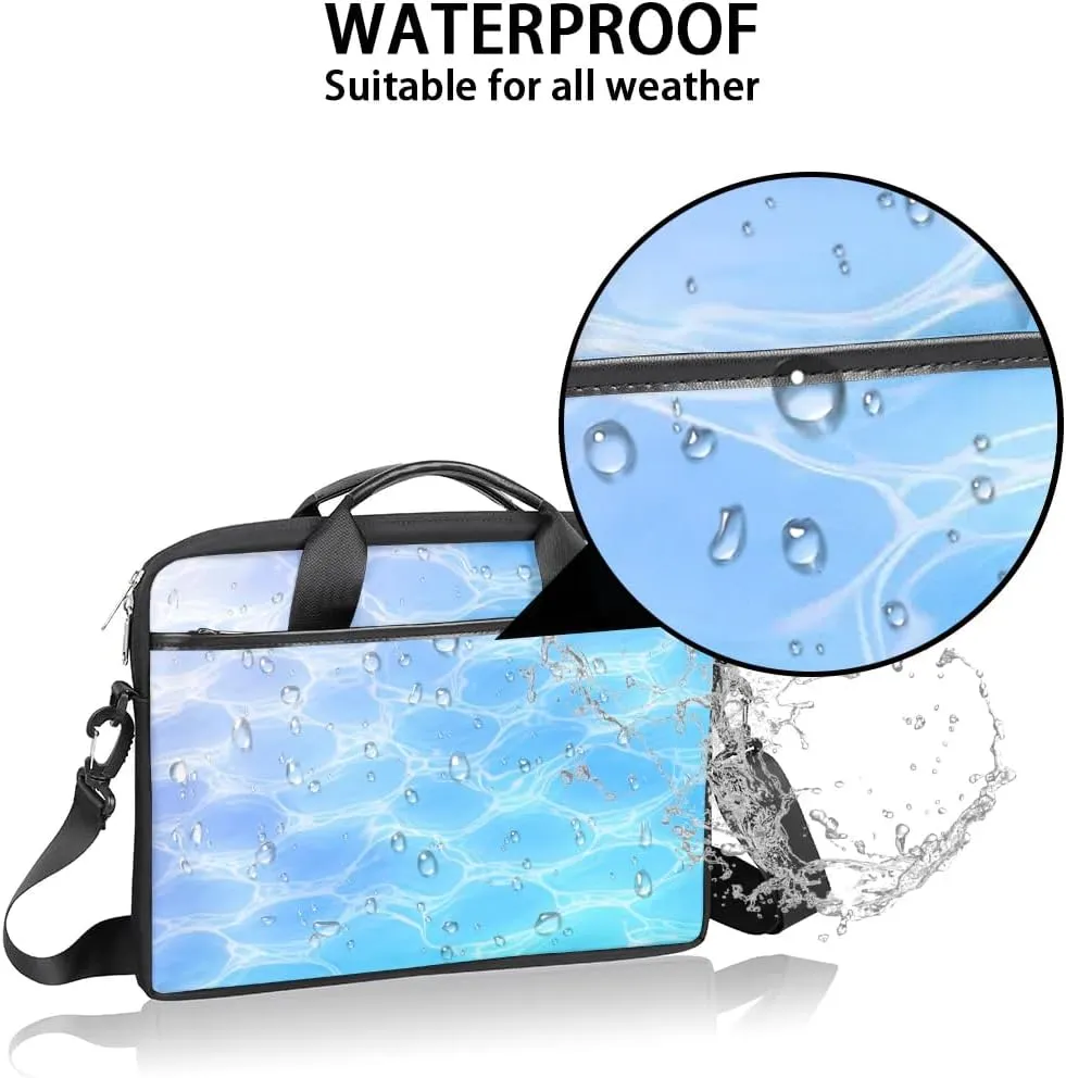 Laptop Shoulder Bag Computer Bag 13-15 Inches Laptop Carrying Case with Shoulder Strap for Women Men