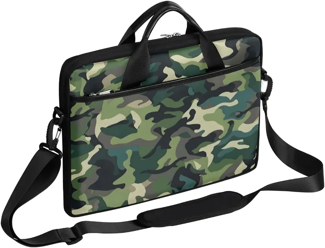 Laptop Shoulder Bag Computer Bag 13-15 Inches Laptop Carrying Case with Shoulder Strap for Women Men