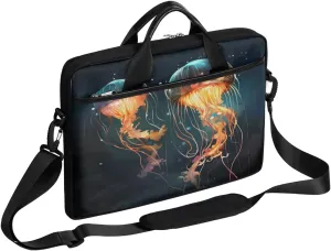 Laptop Shoulder Bag Computer Bag 13-15 Inches Laptop Carrying Case with Shoulder Strap for Women Men