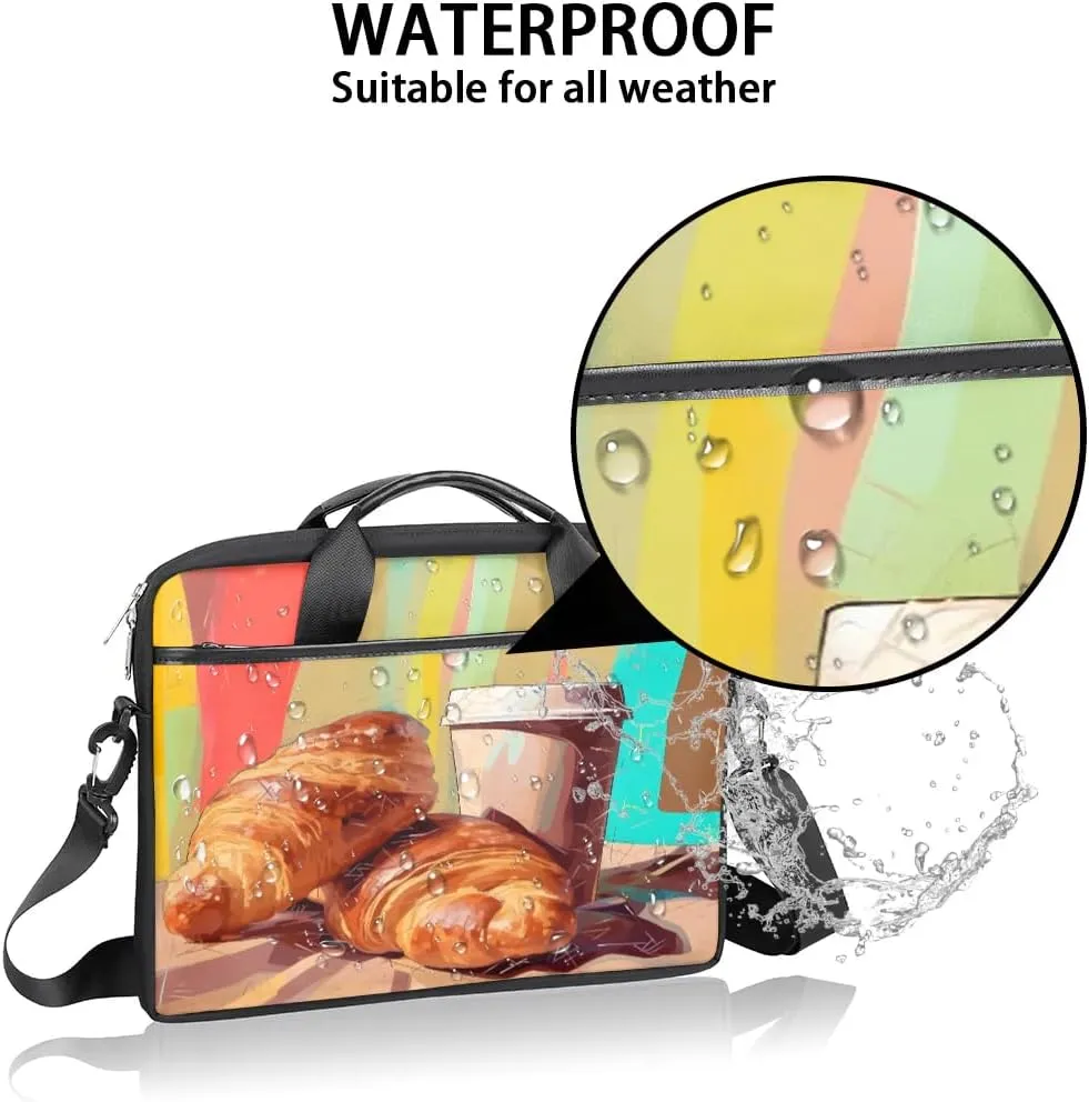Laptop Shoulder Bag for 13-15 Inch Waterproof Laptop Sleeve Case Bag Slim Computer Carry Case Computer Cases for Laptops